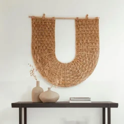 Wanddecoratie Ufo Abaca, 104 x 106cm