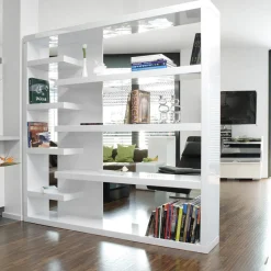 Wandkast Jodi 200 x 200cm, kleur Wit