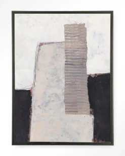 Wandkleed Abstract 1 in maat en frame naar keuze