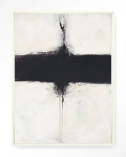 Wandkleed Abstract 3 in maat en frame naar keuze