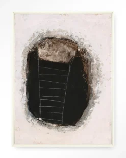 Wandkleed Abstract 14 in maat en frame naar keuze