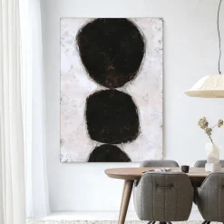 Wandkleed Abstract 13 in maat en frame naar keuze