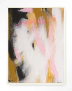 Wandkleed Abstract Moods in maat en frame naar keuze