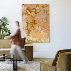 Wandkleed Abundance in maat en frame naar keuze