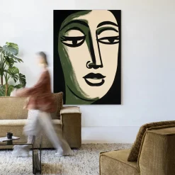 Wandkleed Artemis in maat en frame naar keuze