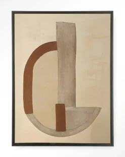 Wandkleed Balance Arc in maat en frame naar keuze