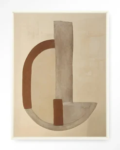 Wandkleed Balance Arc in maat en frame naar keuze