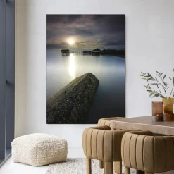 Wandkleed Batu Lamunan in maat en frame naar keuze