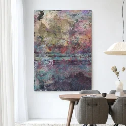 Wandkleed Birch Tree Autumn 2 in maat en frame naar keuze