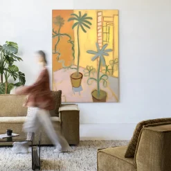 Wandkleed Cabo Verde in maat en frame naar keuze