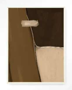 Wandkleed Chocolate in maat en frame naar keuze