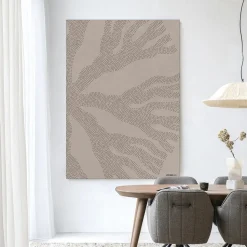 Wandkleed Circle Light in maat en frame naar keuze