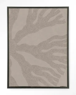 Wandkleed Circle Light in maat en frame naar keuze