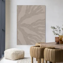 Wandkleed Circle Light in maat en frame naar keuze