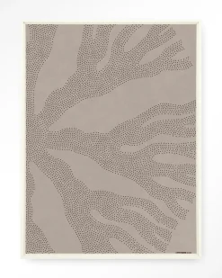 Wandkleed Circle Light in maat en frame naar keuze