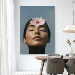 Wandkleed Cosmos in maat en frame naar keuze