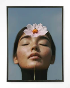 Wandkleed Cosmos in maat en frame naar keuze