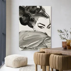 Wandkleed Couture Allure in maat en frame naar keuze