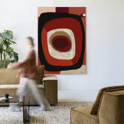 Wandkleed Depth in maat en frame naar keuze