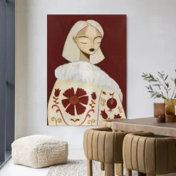 Wandkleed Details Of Life in maat en frame naar keuze