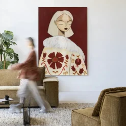 Wandkleed Details Of Life in maat en frame naar keuze