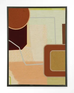 Wandkleed Deuce in maat en frame naar keuze