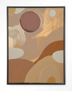 Wandkleed Dreamy Sunset in maat en frame naar keuze