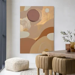 Wandkleed Dreamy Sunset in maat en frame naar keuze