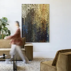 Wandkleed Drops in maat en frame naar keuze