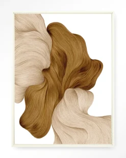 Wandkleed DWG-N in maat en frame naar keuze