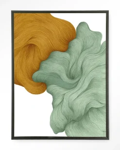 Wandkleed DWG-T in maat en frame naar keuze