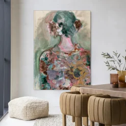 Wandkleed Eclectic in maat en frame naar keuze