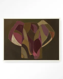 Wandkleed Elefante in maat en frame naar keuze