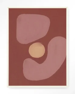 Wandkleed Elementa Morado 2 in maat en frame naar keuze