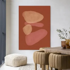 Wandkleed Elementa Rossa 1 in maat en frame naar keuze