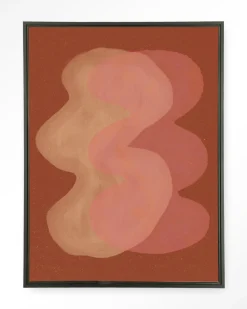 Wandkleed Elementa Rossa 2 in maat en frame naar keuze