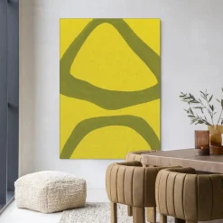 Wandkleed Elementa Verde 2 in maat en frame naar keuze