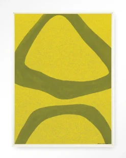 Wandkleed Elementa Verde 2 in maat en frame naar keuze