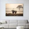 Wandkleed Elephant Mother in maat en frame naar keuze
