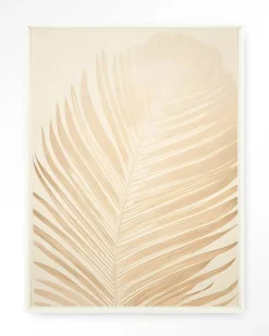 Wandkleed Feuille in maat en frame naar keuze