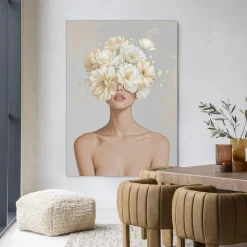 Wandkleed Florine in maat en frame naar keuze