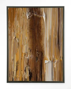 Wandkleed Fluid in maat en frame naar keuze