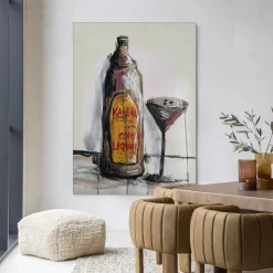 Wandkleed Friday Night in maat en frame naar keuze