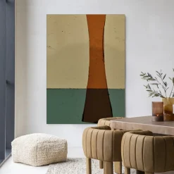 Wandkleed Geen Mosterd in maat en frame naar keuze