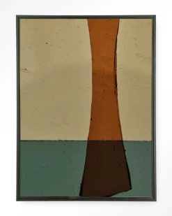 Wandkleed Geen Mosterd in maat en frame naar keuze