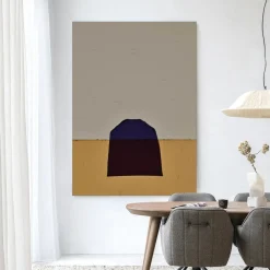 Wandkleed Geen Paars in maat en frame naar keuze