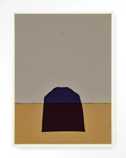 Wandkleed Geen Paars in maat en frame naar keuze