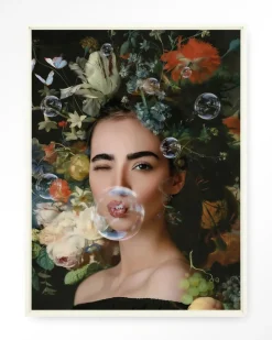 Wandkleed Gifts Of Nature in maat en frame naar keuze