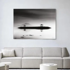 Wandkleed Harmony Bali in maat en frame naar keuze