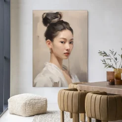 Wandkleed Haruto in maat en frame naar keuze